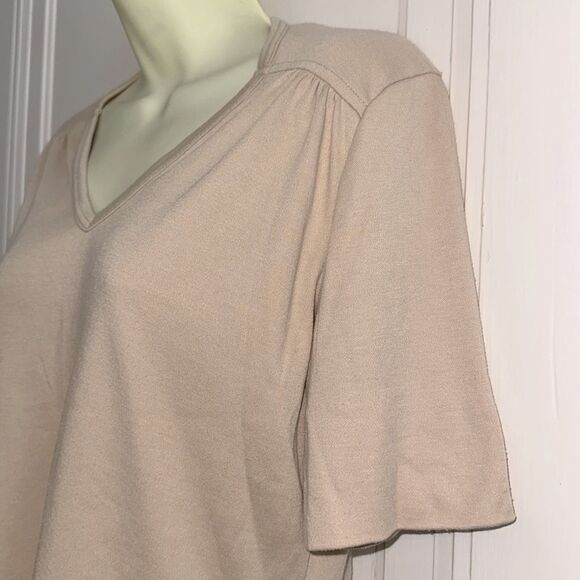 Vintage 70s/80s Gordon of Philadelphia V-Neck Short Sleeve Top - Picture 4 of 8